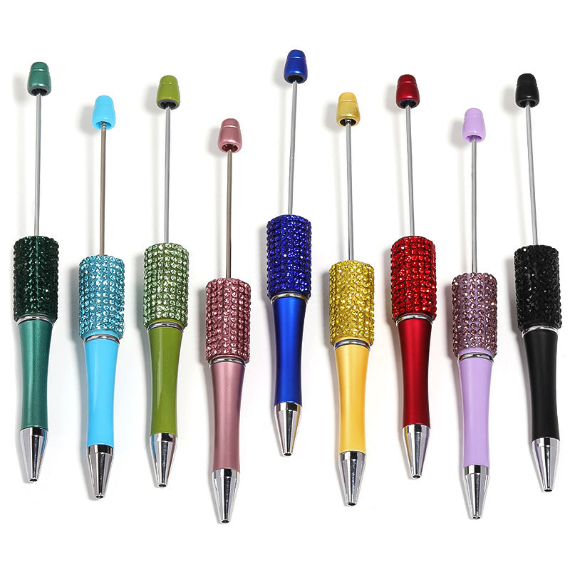 Creative Star Sugar pen diy beaded pen Handmade bead pen Ballpoint pen