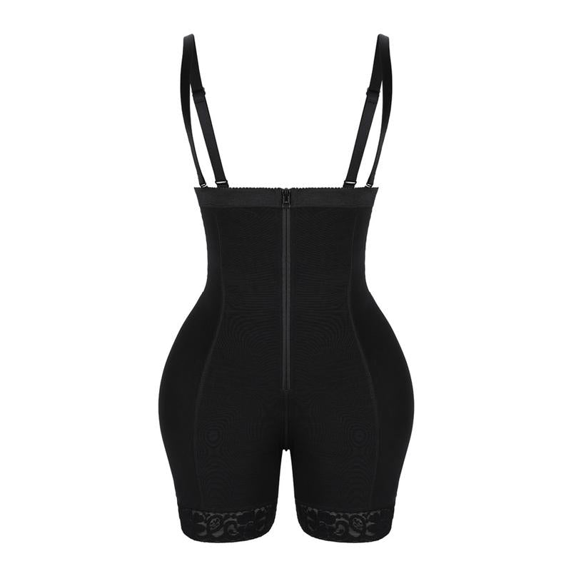 Slim-fit one-piece Corset zipper and breasted one-piece corset Waist and hip pad trans sexy body slimming pants Hip lift pants 001 Shapewear Womenswear