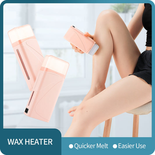 Small hot wax machine portable direct hand-held hot wax hair removal instrument Mini wax dissolving wax therapy machine